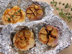 recipe for roasted garlic