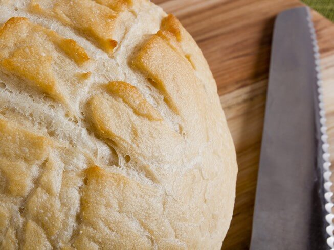 Baking bread on sale without yeast