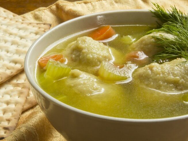 photo of Moroccan-Style Matzo Ball Soup