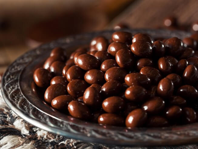 chocolate covered coffee beans