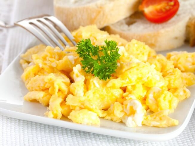 French Scrambled Eggs Recipe CDKitchen Com   87263 5032 Mx 