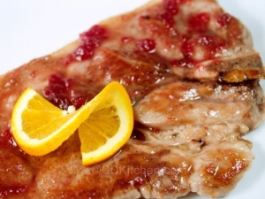 recipe for cranberry-orange pork steaks