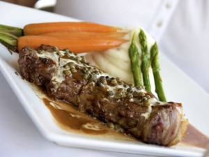 recipe for steak au poivre green