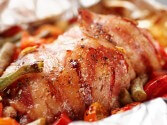 Asian-Style Bacon-Wrapped Chicken