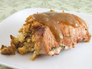 recipe for milk-braised stuffed pork chops