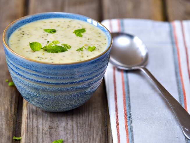 Cream of Broccoli Cheese Soup