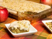 Spiced Apple Cake with Brown Sugar Cream Cheese Frosting