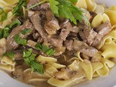 Filet Mignon Stroganoff
