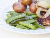 Grilled Sugar Snap Peas