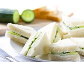 Cucumber and Watercress Tea Sandwich