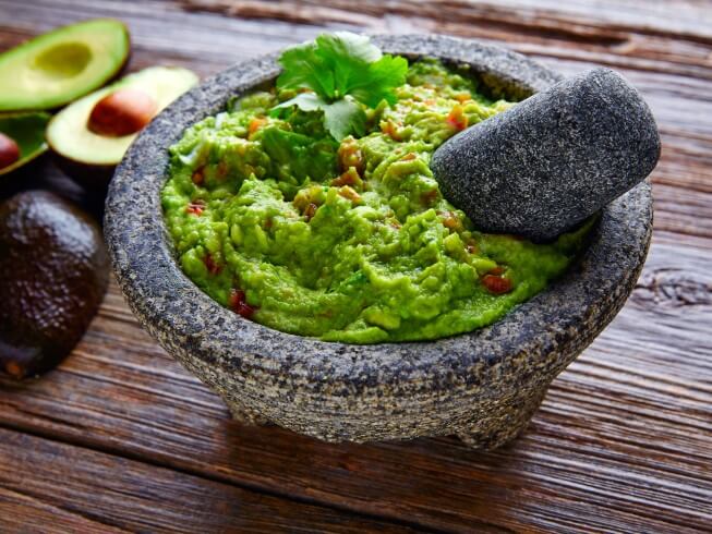 Authentic Guacamole Recipe In A Molcajete