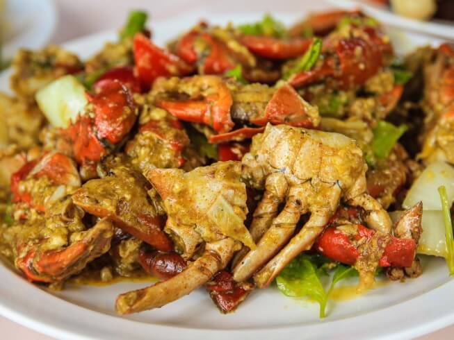 Stir Fried Crab Curry Poo Pad Pong Garee Recipe Cdkitchen Com