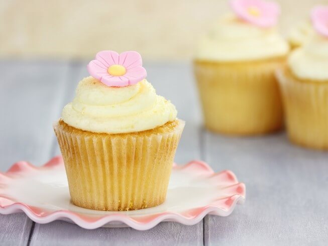 photo of Lemon Cream Cupcakes With Grand Marnier Cream Icing
