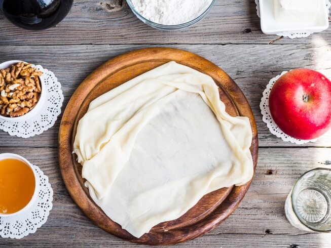 Homemade Gluten Free Filo Pastry (Phyllo Dough) - The Loopy Whisk