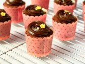 photo of Dark Chocolate Red Beet Cupcakes