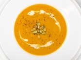 photo of Butternut Squash and Apple Soup With Toasted Pumpkin Seeds