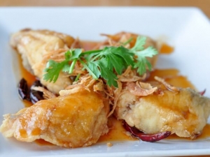 recipe for crispy fish with sweet-and-sour sauce
