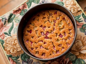 recipe for impossible rhubarb pie