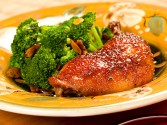 Chicken Breasts with Spicy Honey Orange Glaze