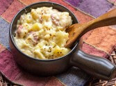 Au Gratin Potatoes and Ham