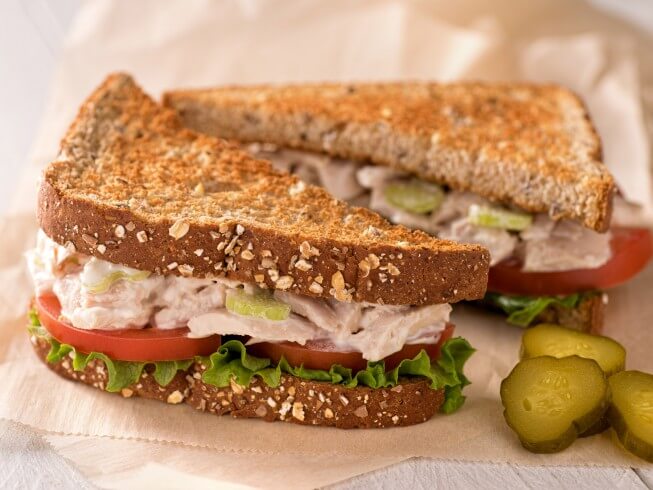 Bill Clinton's Tuna Salad Sandwich Recipe | CDKitchen.com