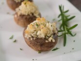 Stuffed Mushrooms with Feta Cheese