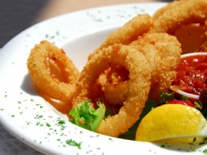 recipe for deep fried squid rings (calamari)