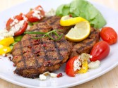 Grilled Pork Cutlet with Rosemary