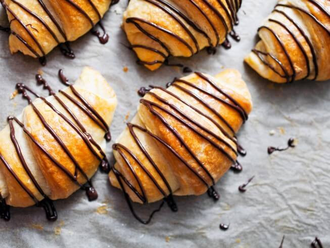 Easy Chocolate Crescent Rolls