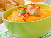 Creamy Pumpkin and Bacon Soup
