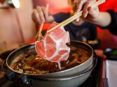 photo of Beef Shabu Shabu with Sesame Dipping Sauce