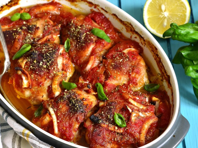Crock Pot Italian Saucy Chicken Thighs Recipe | CDKitchen.com