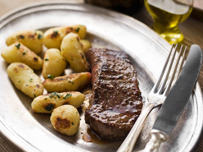 Pan Seared Steaks With Worcestershire And Butter Sauce Recipe 