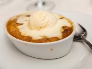 recipe for individual ginger peach cornmeal cobblers
