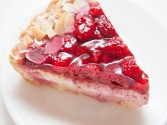 view the recipe for Amish Raspberry Cream Pies