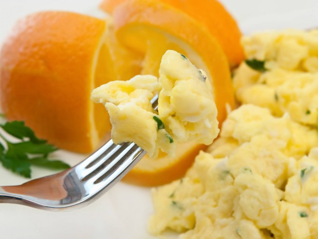 Oven-Perfect Creamy Scrambled Eggs