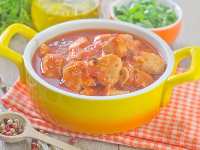 photo of Chicken In Orange Sauce