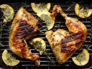 recipe for marinated grilled chicken quarters