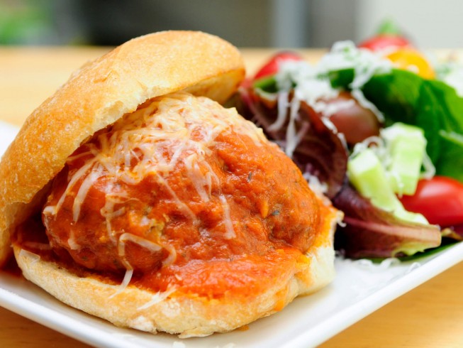 photo of Puttanesca Meatball Sliders