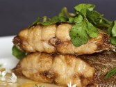 Halibut With Ginger And Soy