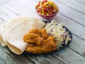 Fried Chicken Tenders Tacos