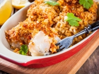 Recipe for Baked Breaded Cod