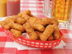 recipe for beer-battered chicken strips