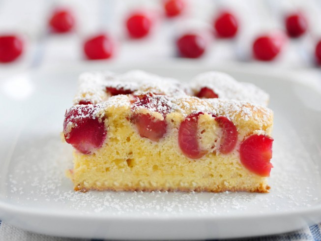 photo of Steamed Cherry Cake