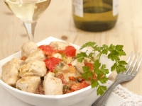 Recipe for Italian Chicken with White Wine Sauce - Chicken Vino Bianco