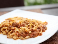 Recipe for Spanish Noodles And Ground Beef
