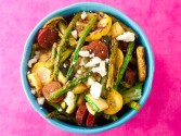 Chorizo And Grilled Vegetable Salad