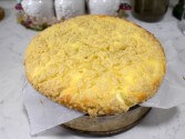 view the recipe for Streusel Cream Cheese Cake