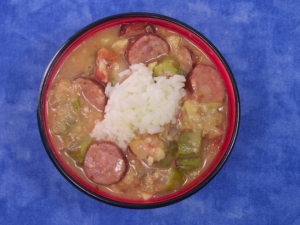 recipe for great catfish and smoked sausage gumbo
