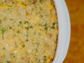 Broccoli, Rice, Cheese, and Chicken Casserole